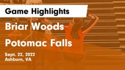 Briar Woods  vs Potomac Falls Game Highlights - Sept. 22, 2022