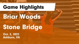Briar Woods  vs Stone Bridge  Game Highlights - Oct. 3, 2022