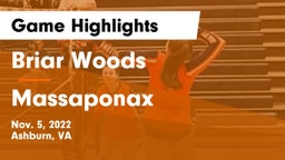 Briar Woods  vs Massaponax  Game Highlights - Nov. 5, 2022