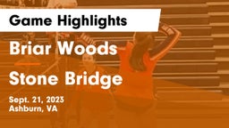 Briar Woods  vs Stone Bridge  Game Highlights - Sept. 21, 2023