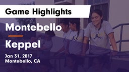 Montebello  vs Keppel  Game Highlights - Jan 31, 2017