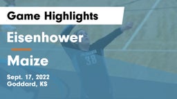 Eisenhower  vs Maize  Game Highlights - Sept. 17, 2022