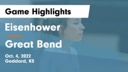 Eisenhower  vs Great Bend  Game Highlights - Oct. 4, 2022