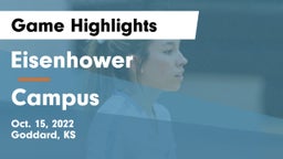Eisenhower  vs Campus  Game Highlights - Oct. 15, 2022