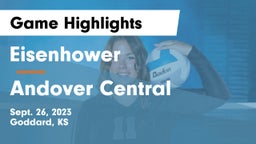 Eisenhower  vs Andover Central  Game Highlights - Sept. 26, 2023