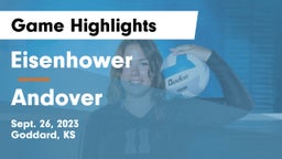 Eisenhower  vs Andover  Game Highlights - Sept. 26, 2023