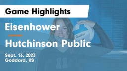 Eisenhower  vs Hutchinson Public  Game Highlights - Sept. 16, 2023