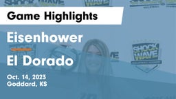 Eisenhower  vs El Dorado  Game Highlights - Oct. 14, 2023