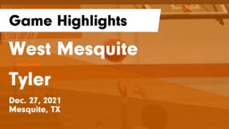 West Mesquite  vs Tyler  Game Highlights - Dec. 27, 2021