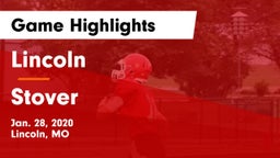 Lincoln  vs Stover   Game Highlights - Jan. 28, 2020