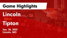 Lincoln  vs Tipton  Game Highlights - Jan. 20, 2023