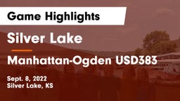 Silver Lake  vs Manhattan-Ogden USD383 Game Highlights - Sept. 8, 2022