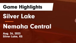 Silver Lake  vs Nemaha Central  Game Highlights - Aug. 26, 2023