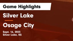 Silver Lake  vs Osage City  Game Highlights - Sept. 16, 2023