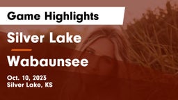 Silver Lake  vs Wabaunsee  Game Highlights - Oct. 10, 2023