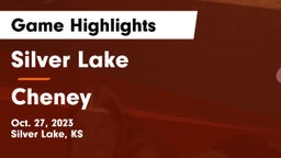 Silver Lake  vs Cheney  Game Highlights - Oct. 27, 2023