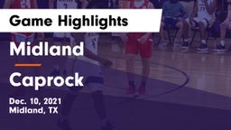 Midland  vs Caprock  Game Highlights - Dec. 10, 2021