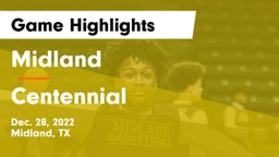 Midland  vs Centennial  Game Highlights - Dec. 28, 2022