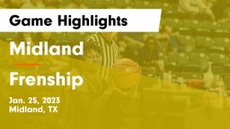 Midland  vs Frenship  Game Highlights - Jan. 25, 2023