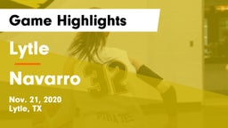 Lytle  vs Navarro  Game Highlights - Nov. 21, 2020