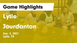 Lytle  vs Jourdanton  Game Highlights - Jan. 2, 2021