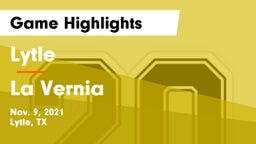 Lytle  vs La Vernia  Game Highlights - Nov. 9, 2021