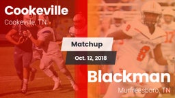 Matchup: Cookeville High vs. Blackman  2018