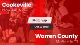 Matchup: Cookeville High vs. Warren County  2020