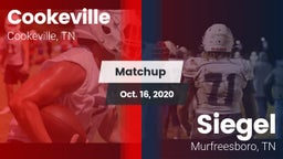 Matchup: Cookeville High vs. Siegel  2020