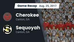 Recap: Cherokee  vs. Sequoyah  2017