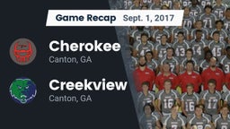 Recap: Cherokee  vs. Creekview  2017