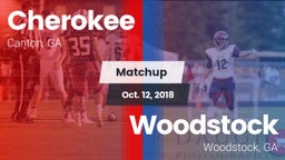 Matchup: Cherokee  vs. Woodstock  2018