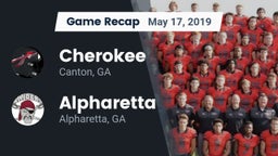 Recap: Cherokee  vs. Alpharetta  2019