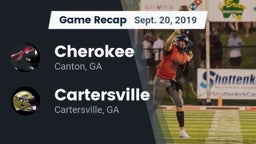 Recap: Cherokee  vs. Cartersville  2019