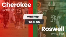 Matchup: Cherokee  vs. Roswell  2019