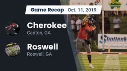 Recap: Cherokee  vs. Roswell  2019