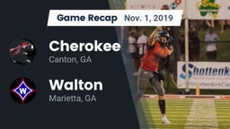 Recap: Cherokee  vs. Walton  2019