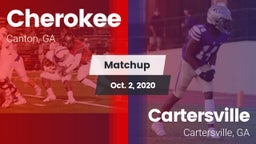 Matchup: Cherokee  vs. Cartersville  2020
