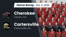 Recap: Cherokee  vs. Cartersville  2020