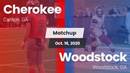 Matchup: Cherokee  vs. Woodstock  2020