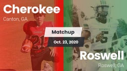 Matchup: Cherokee  vs. Roswell  2020