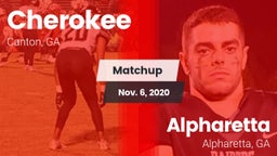 Matchup: Cherokee  vs. Alpharetta  2020