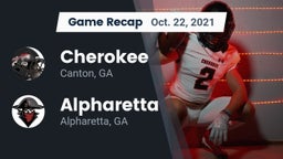 Recap: Cherokee  vs. Alpharetta  2021