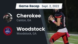 Recap: Cherokee  vs. Woodstock  2022