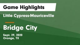 Little Cypress-Mauriceville  vs Bridge City  Game Highlights - Sept. 29, 2020