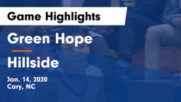 Green Hope  vs Hillside  Game Highlights - Jan. 14, 2020