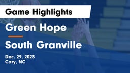 Green Hope  vs South Granville  Game Highlights - Dec. 29, 2023