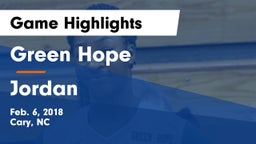 Green Hope  vs Jordan  Game Highlights - Feb. 6, 2018