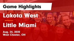Lakota West  vs Little Miami  Game Highlights - Aug. 24, 2020