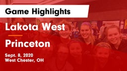 Lakota West  vs Princeton  Game Highlights - Sept. 8, 2020
